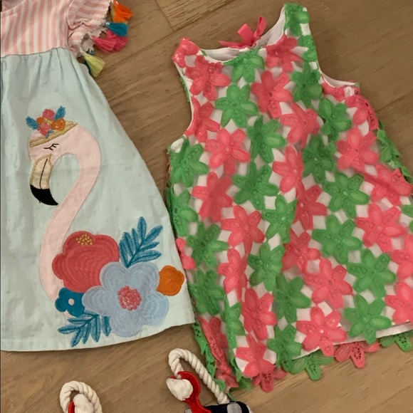 Mud Pie daisy crochet dress. Size 9-12 months - Picture 4 of 4